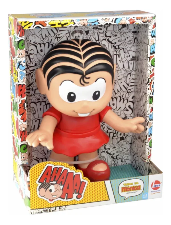 Boneco Mônica Grande 30cm Turma Da Mônica Vinil