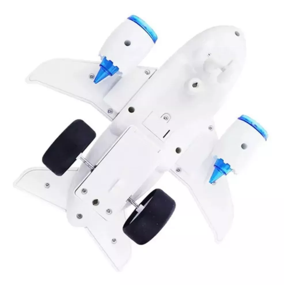 Brinquedo Avião Divertido Com Fricção Luz E Som Realista - Image 3