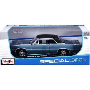 Miniatura-Pontiac-Gto-1965-1-18-Maisto-Special-Edition-AZUL-06